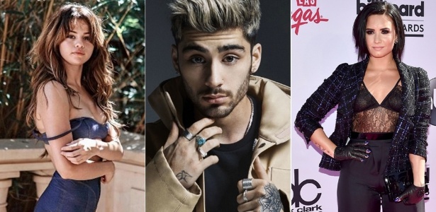 Selena Gomez, Zayn Malik, Demi Lovato: jovens artistas que se abriram com o público - Divulgação/Divulgação/Getty Images