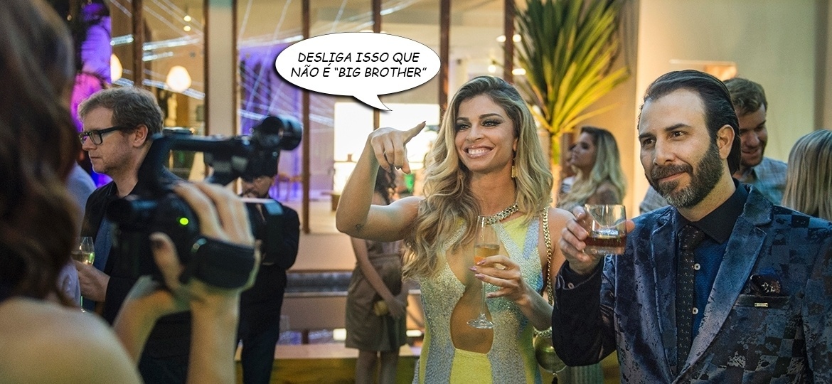 Balões Luciane Lei do Amor - Divulgação/TV Globo e Montagem/UOL