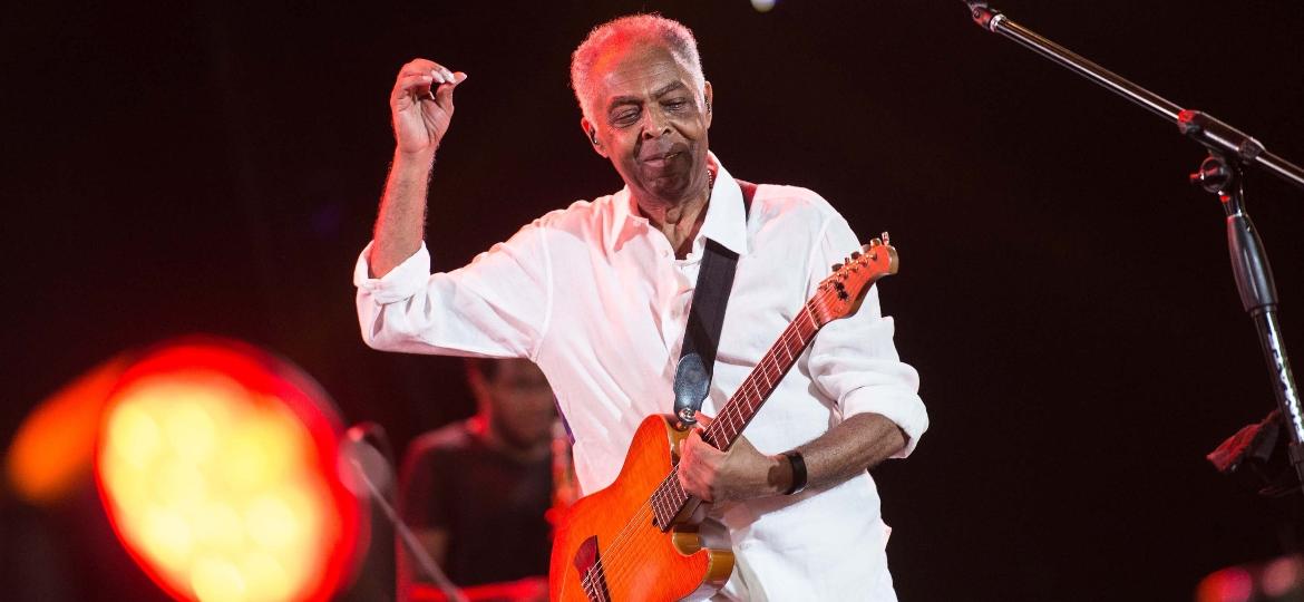 Gilberto Gil em show no Festival de Verão de Salvador - Marcelo Gandra/Futura Press/Estadão Conteúdo