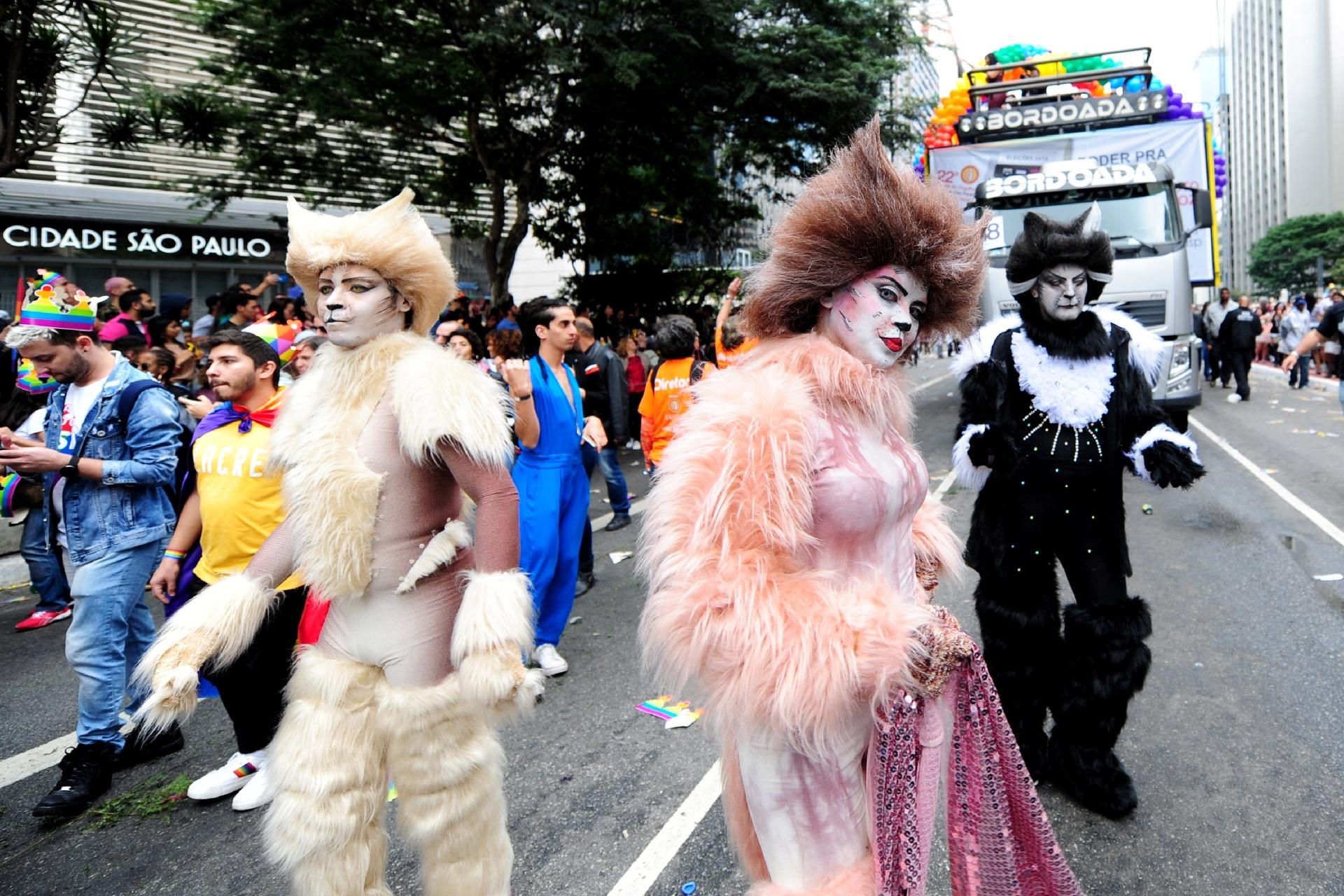 Show de Gretchen na 22ª Parada do Orgulho LGBTI+ de SP - Junior Lago/UOL