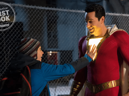 Imagem oficial do filme "Shazam!" - Reprodução/Entertainment Weekly