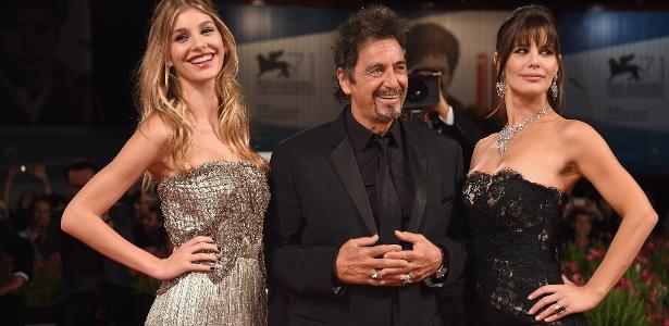 Camila Morrone, Al Pacino e Lucila Polak - Ian Gavan/Getty Images - Ian Gavan/Getty Images