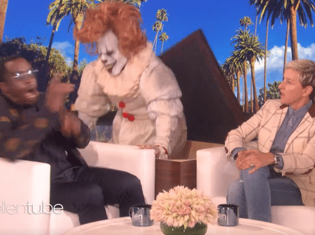 Diddy leva susto durante programa de Ellen DeGeneres - Reprodução