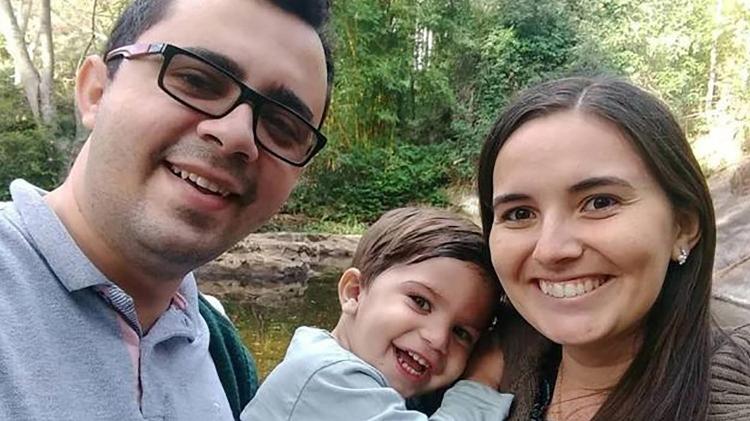 Mailson é casado com Yane Cordeiro, com quem tem um filho, Fernando, de 2 anos - Arquivo Pessoal - Arquivo Pessoal