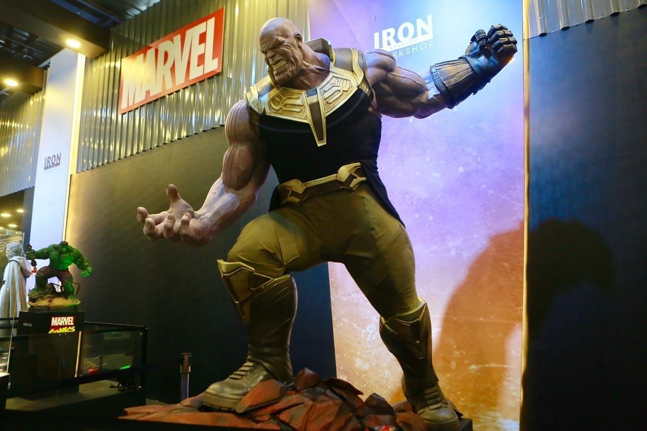 Thanos em tamanho real - Iwi Onodera/UOL