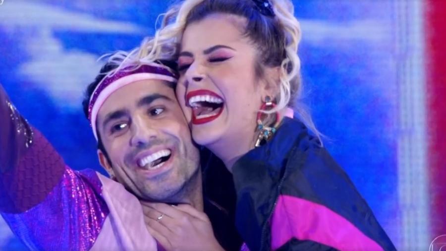 Kaysar Dadour e a bailarina Mayara Araújo estreiam na Dança dos Famosos 2019 - Reprodução/Globo