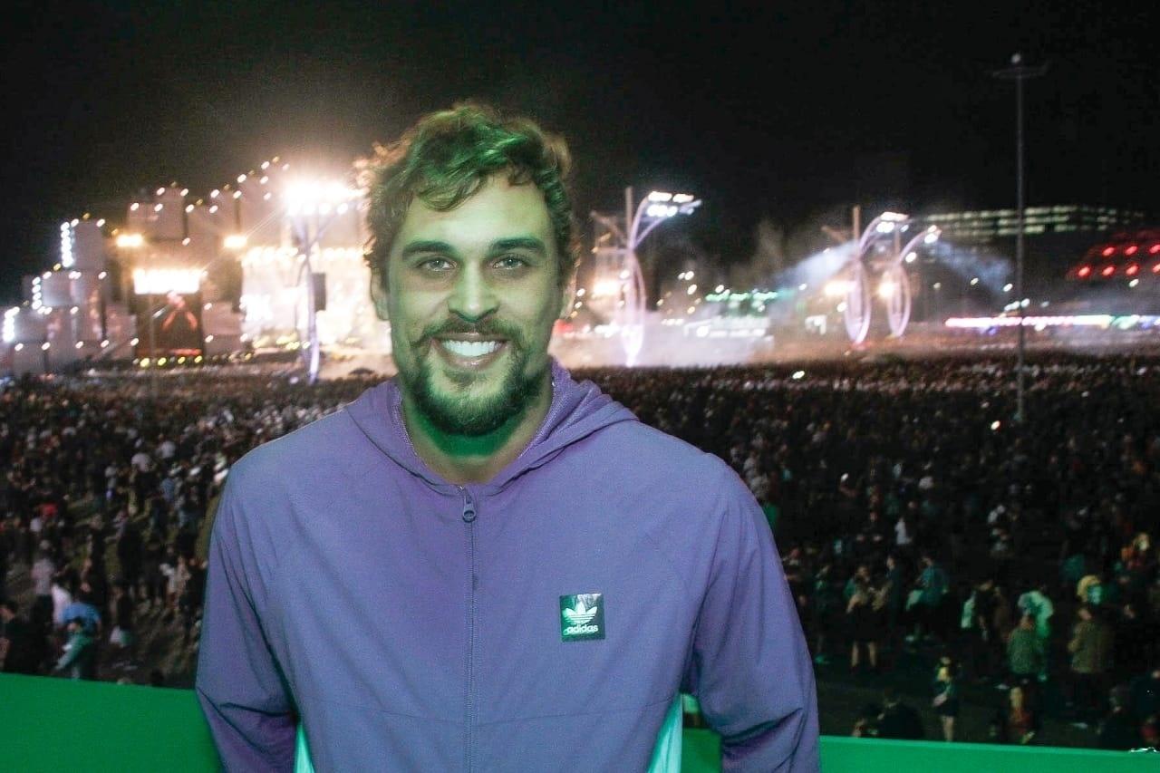 Felipe Roque curte o primeiro dia de Rock in Rio 2019 - Marcos Ferreira/ Brazil News