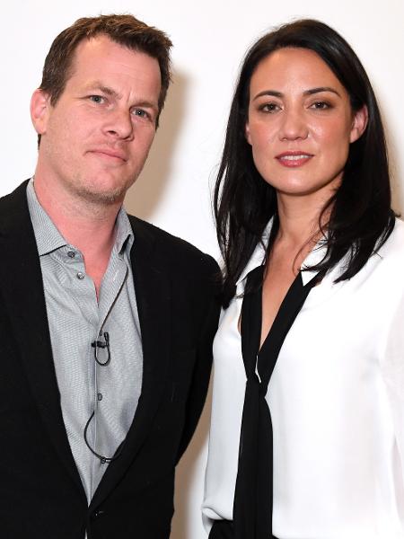 Jonathan Nolan and Lisa Joy attend the screening & panel discussion of the HBO drama series "Westworld" at Wolf Theatre on March 06, 2020 in North Hollywood, California. (Photo by Jeff Kravitz/FilmMagic for HBO) - Jeff Kravitz/Getty Images - Jeff Kravitz/Getty Images