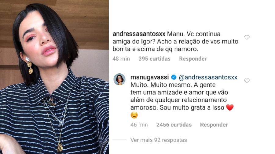Manu Gavassi revela término amigável de namoro - Reprodução/Instagram