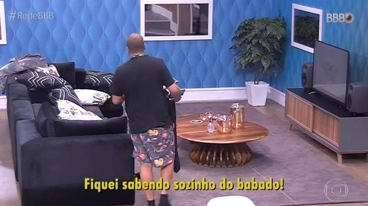 BBB 21: Fãs brincam e chamam Projota de Maria Fifi - Reprodução/ Globoplay - Reprodução/ Globoplay