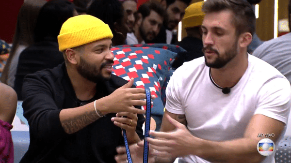 BBB 21: Projota imuniza Arthur - Reprodução/Globoplay