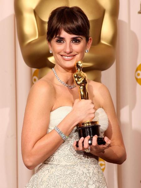 Penelope Cruz levou o Oscar de "Melhor Atriz Coadjuvante" em 2009 - Getty