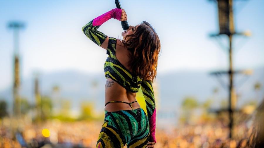 Anitta volta a se apresentar no Coachella nesta semana - Reprodução/Twitter @Coachella