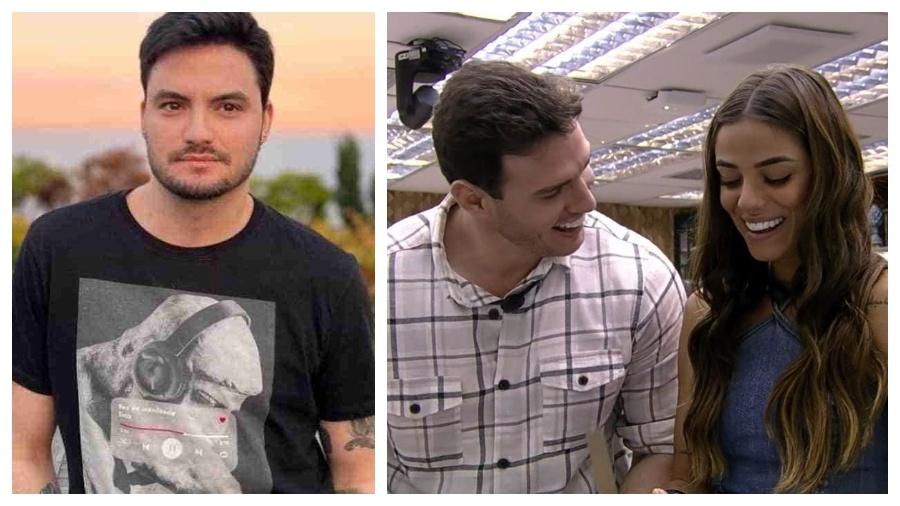 BBB 23: Felipe Neto reagiu ao flerte entre Gustavo e Key Alves - Reprodução