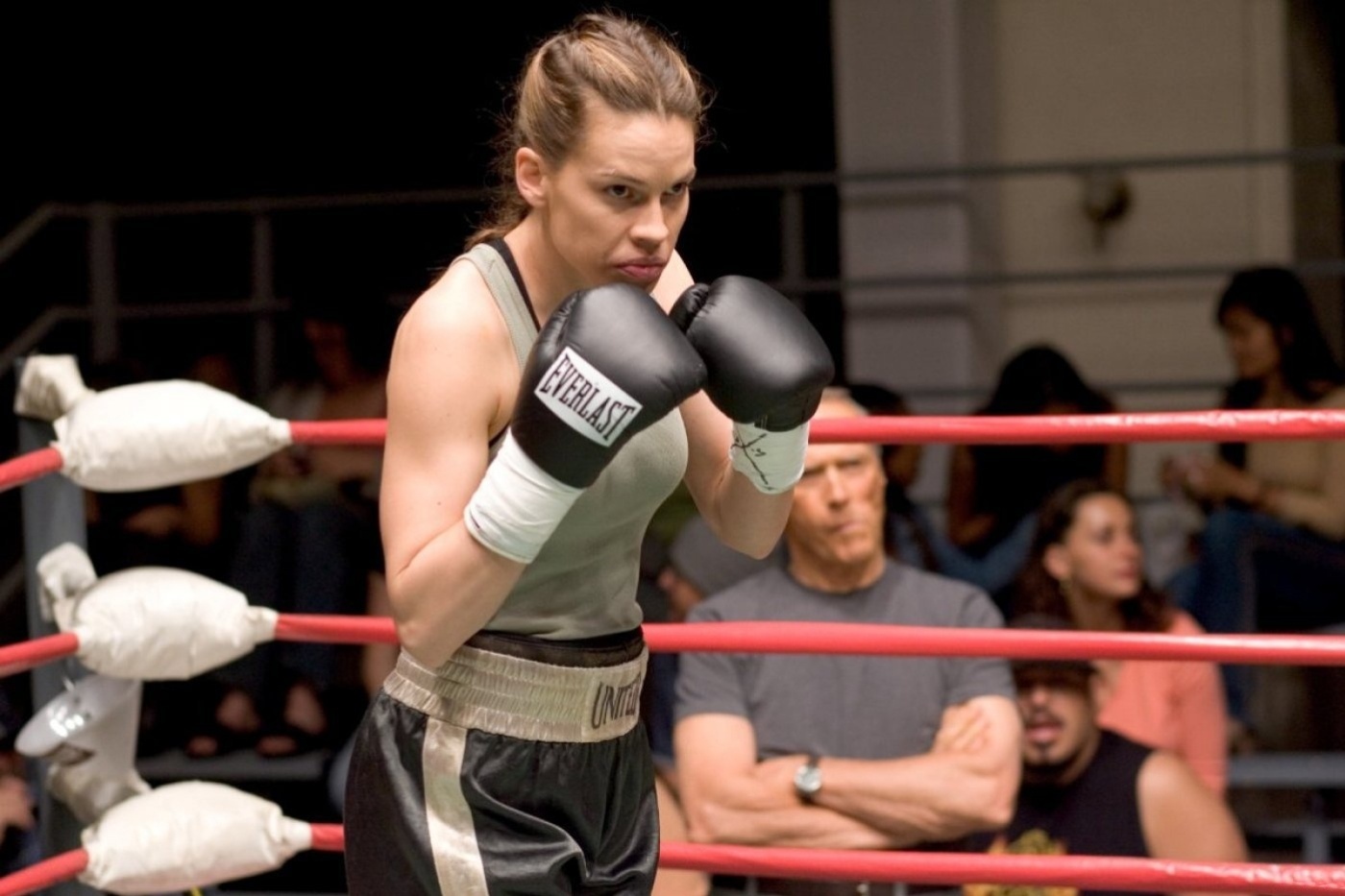 "Menina de Ouro" (2004), dirigido por Clint Eastwood, com Hilary Swank no papel principal - Divulgação