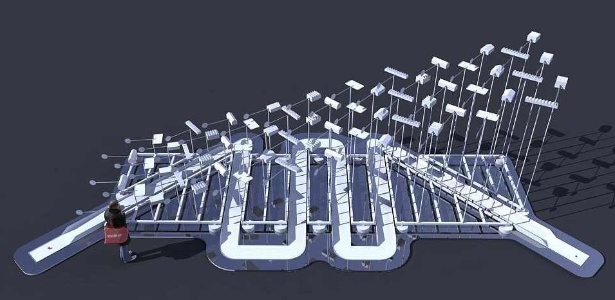 O London Design Festival define seus espaços de golfe como "malucos e divertidos" - Divulgação/London Design Festival - Divulgação/London Design Festival