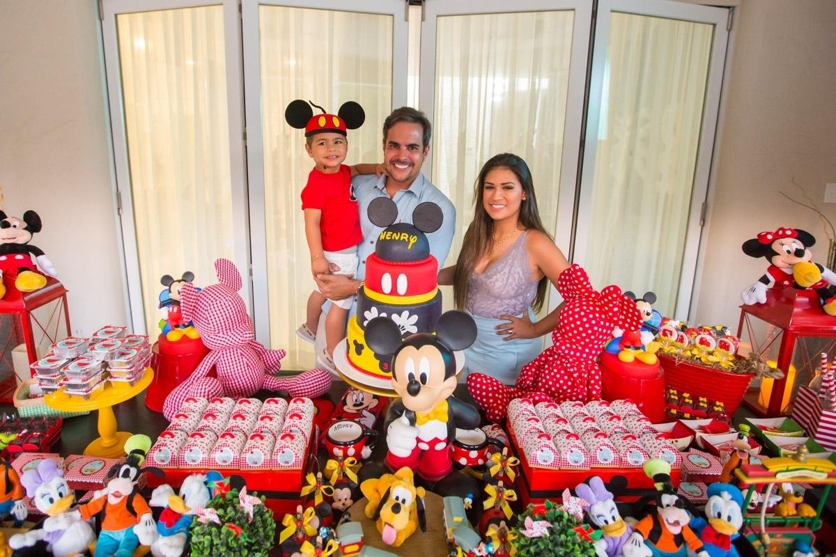 Henry, filho de Simone e Kaká Diniz, comemora três anos em festa em Orlando (EUA) - Diogo Alexandre/Brazil News Internacional