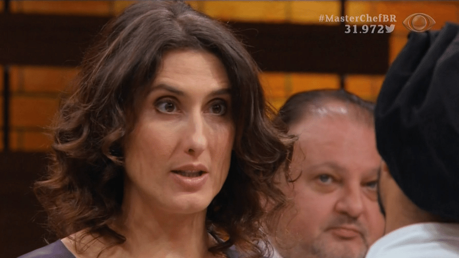Paola Carosella no "MasterChef" - Reprodução/TV Bandeirantes