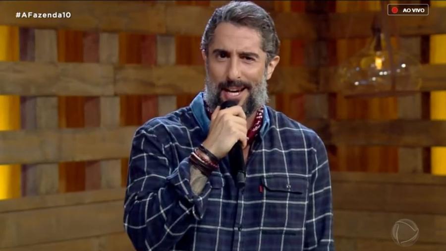 Marcos Mion, apresentador do reality "A Fazenda 10" - Reprodução/RecordTV