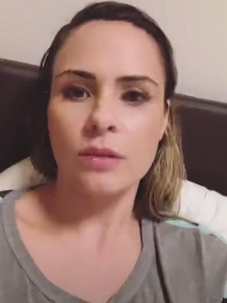 Ana Paula Renault nega que tenha agredido Vida Vlatt - Reprodução/Instagram