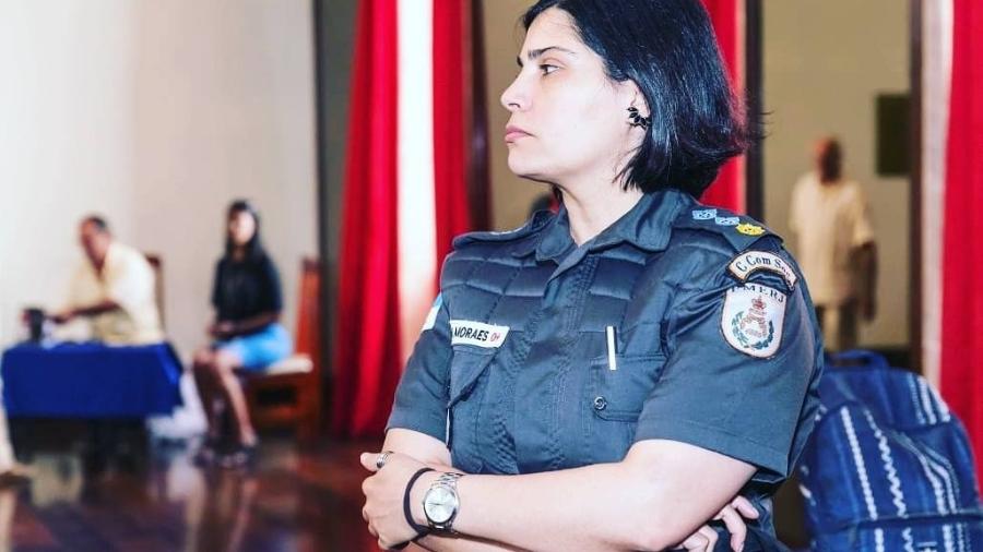 A major Claudia Moraes  da Polícia Militar do Rio de Janeiro é mestre em Ciências Sociais - Reprodução/Facebook