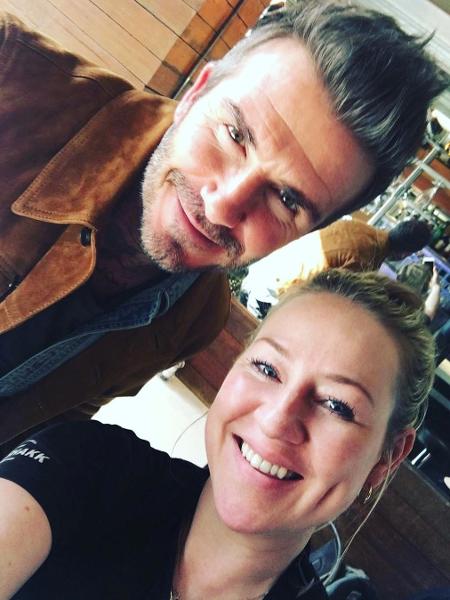 Beckham surpreendeu clientes durante almoço em restaurante na Escócia - Reprodução/Instagram
