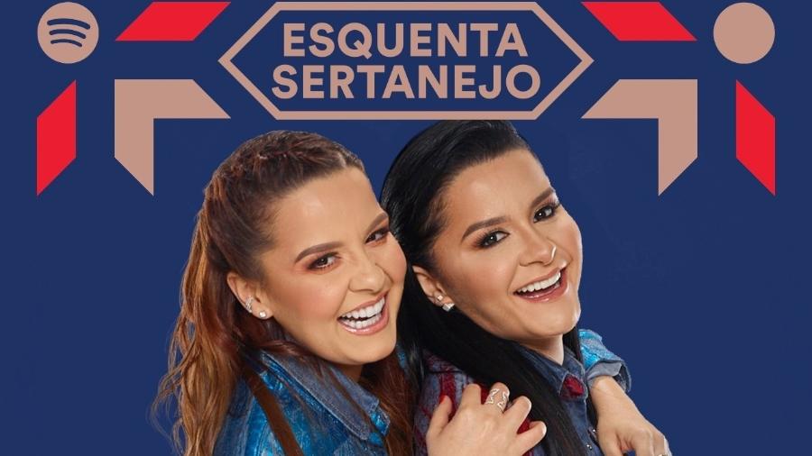 Capa da playlist "Esquenta Sertanejo" - Divulgação/Spotify