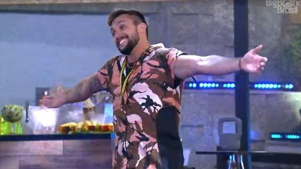 BBB 21: Festa treino do Arthur - Reprodução/Globoplay