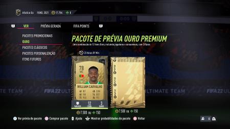 Como funcionam pacotes no FIFA?