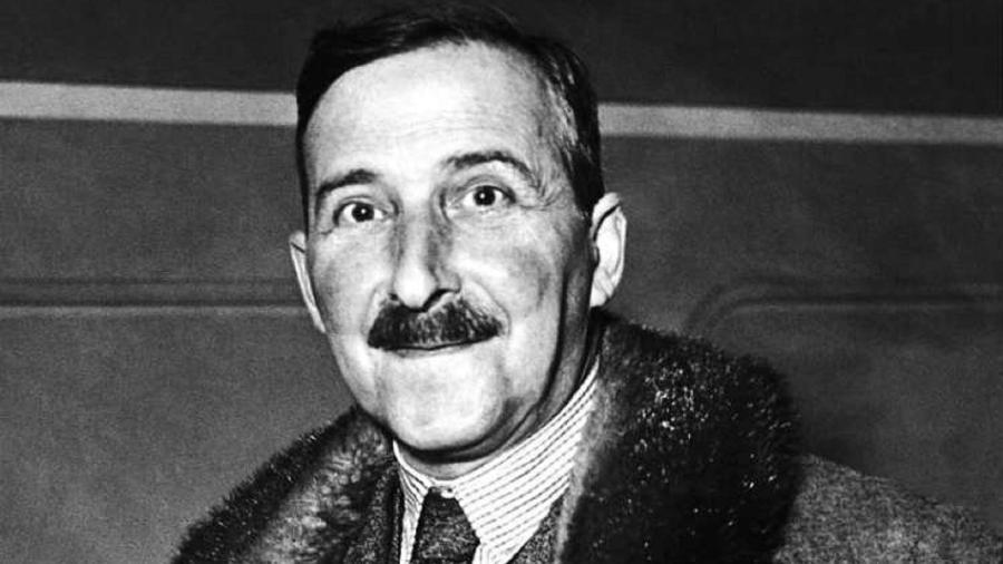 O escritor Stefan Zweig. - Arquivo