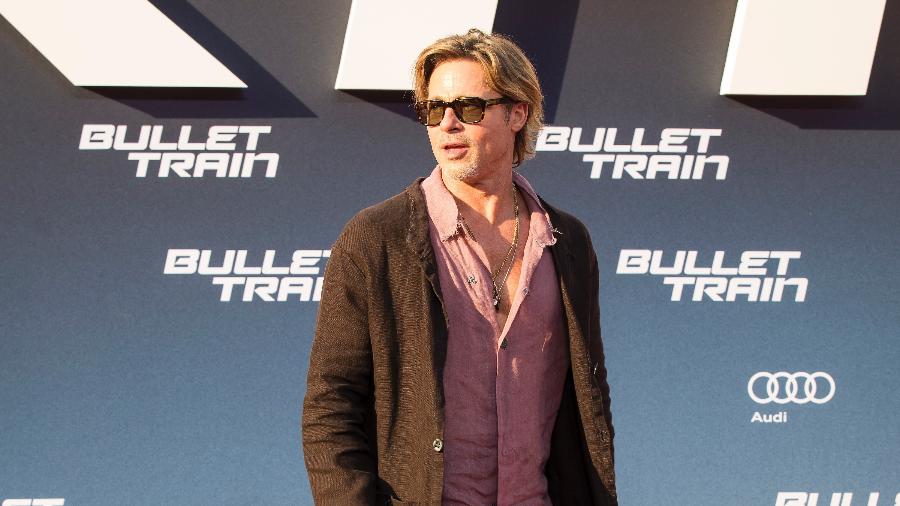 Brad Pitt aposta em saia escura para tapete vermelho do filme "Bullet Train" - Ben Kriemann/Getty Images for Sony Pictures