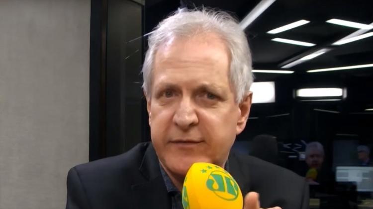 Augusto Nunes durante programa na Jovem Pan - Reprodução/Jovem Pan - Reprodução/Jovem Pan