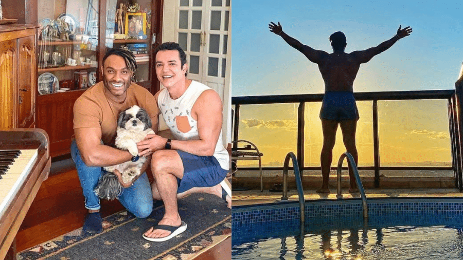 Fred Nicácio mora com o marido, Fábio Gelonese, em cobertura duplex de R$ 1,2 milhões - Instagram