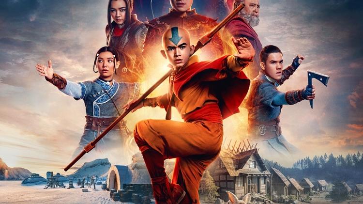Pôster da série Avatar da Netflix