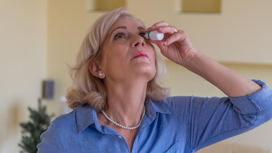 Olhos secos também pode ser sintoma da menopausa Olhos secos também pode ser sintoma da menopausa