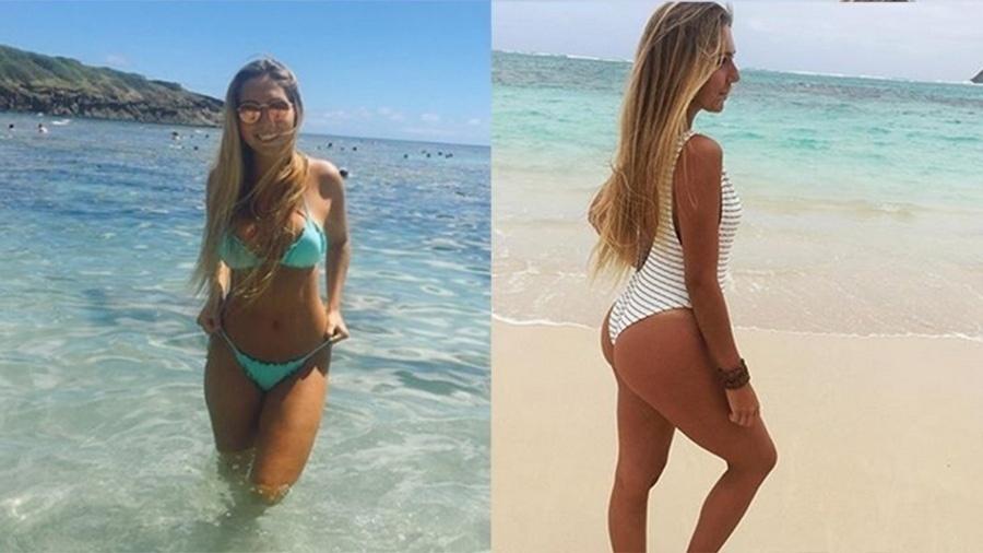 Filha do ex-jogador e técnico do Grêmio Renato Gaúcho, Carol, 23 anos, tem mais de 780 mil seguidores no Instagram. Na rede social, ela mostra que é rata de praia e posta várias imagens de biquíni nas areias cariocas - Reprodução/Instagram