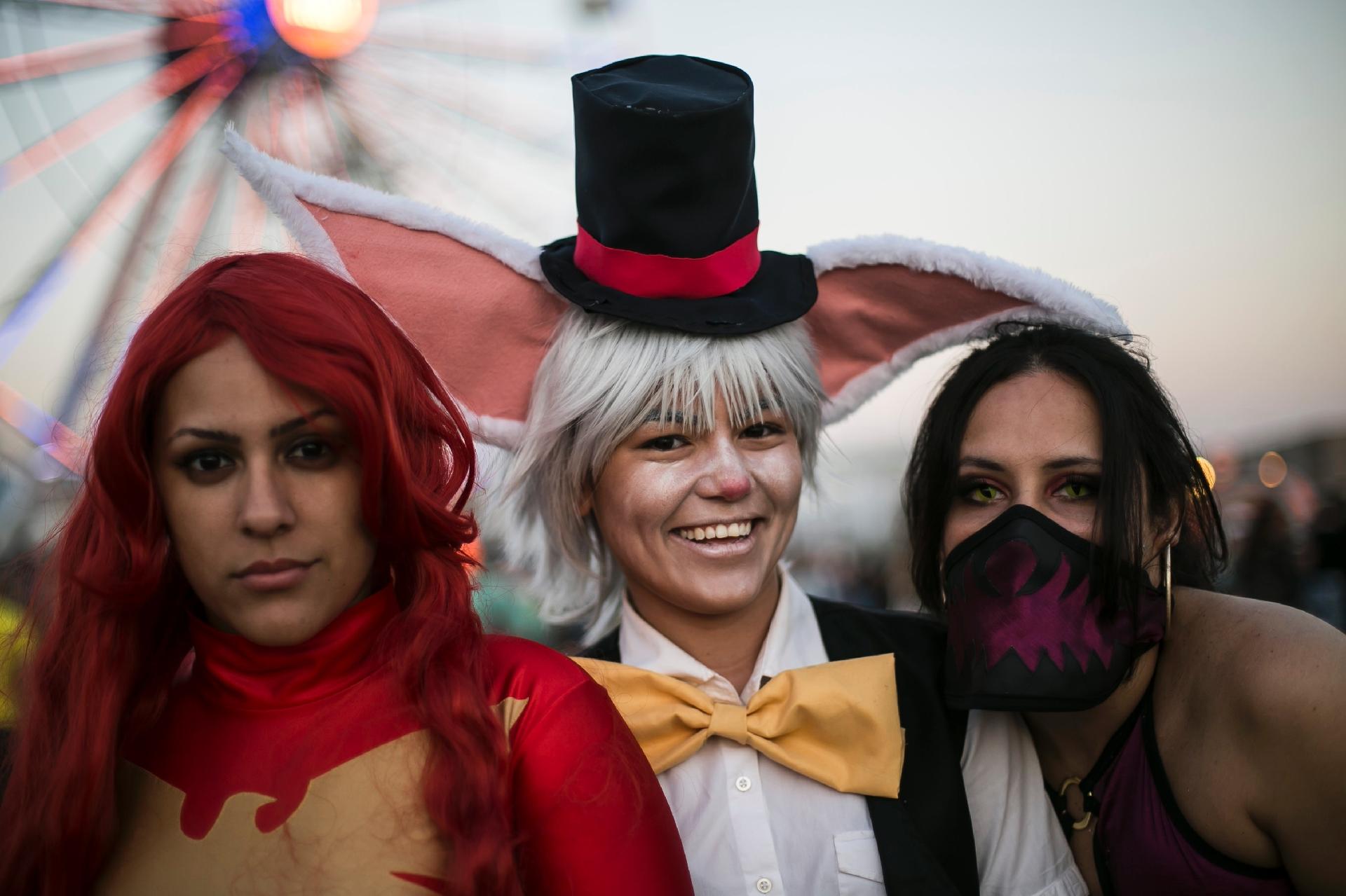 É Rock in Rio ou Comic Con? Cosplays invadem a Cidade do Rock - Bruna Prado/UOL