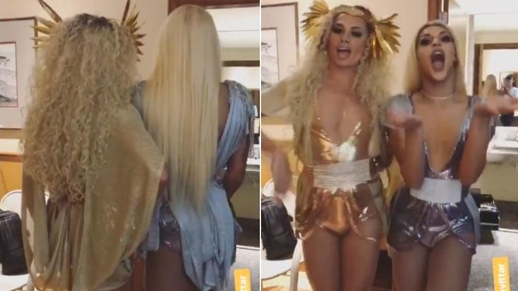 Elis Miranda (Silvero Pereira) e Pabllo Vittar - Reprodução/Instagram - Reprodução/Instagram