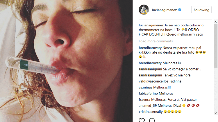 Reprodução/Instagram/lucianagimenez