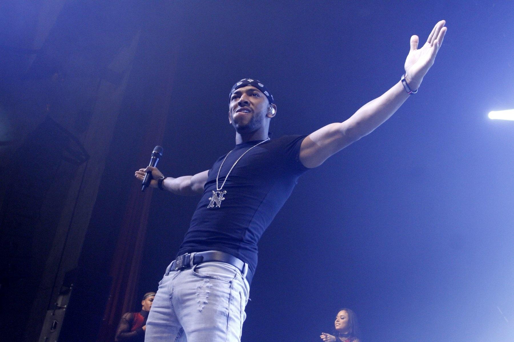 Anitta, Nego do Borel e Ludmilla se apresentaram na festa Funk-U no Vivo Rio, no Rio de Janeiro, com a presença de famosos, como Caetano Veloso e da BBB Ana Clara - Thyago Andrade/Brazil News