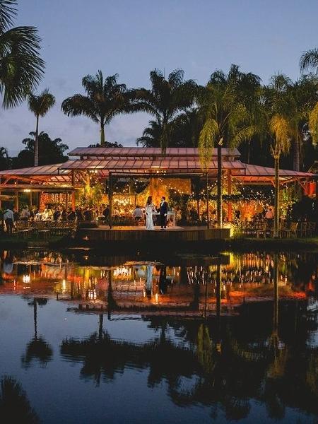 Casamento de Isis será ao ar livre no Lago Buriti, na zona oeste do Rio - Reprodução/site Lago Buriti - Reprodução/site Lago Buriti