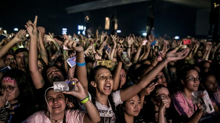 Fãs no show de Harry Styles em São Paulo - Keiny Andrade/UOL - Keiny Andrade/UOL