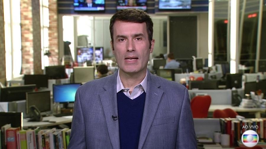 O jornalista Fabio Turci, correspondente da Globo nos Estados Unidos - Reprodução/TV Globo
