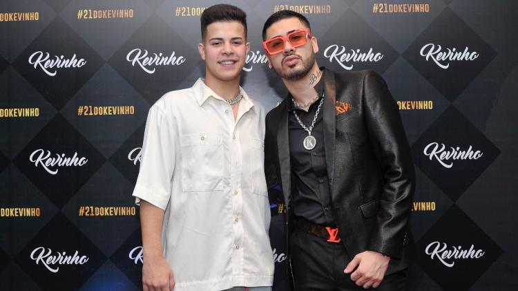 Kevinho e MC Jottapê - Samuel Chaves/Brazil News - Samuel Chaves/Brazil News