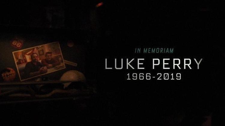 Cena final de episódio em homenagem a Luke Perry - Reprodução/Warner - Reprodução/Warner