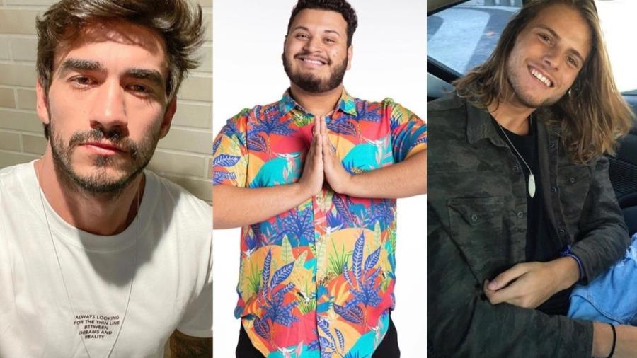Guilherme, Victor Hugo e Daniel participaram do "BBB 20" - Reprodução/ Instagram