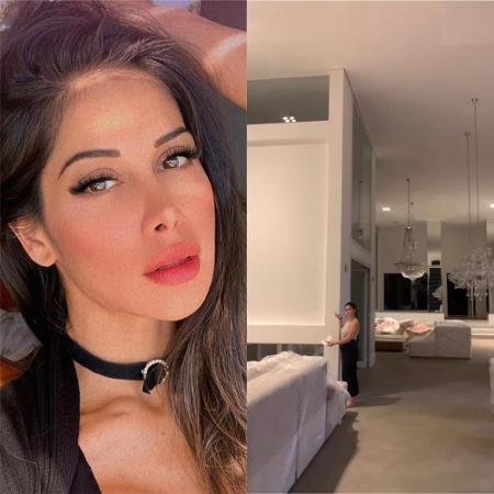 Mayra Cardi exibe sua nova sala de estar - Reprodução / Instagram