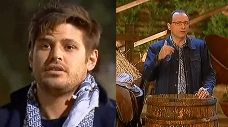 A Fazenda 2021: Britto Júnior e Dado Dolabella discutiram ao vivo - Reprodução - Reprodução