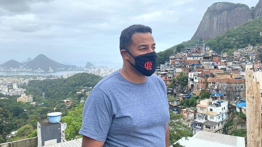 Gilmar Lopes Fernandes Filho, guia de turismo da Rocinha - Arquivo pessoal