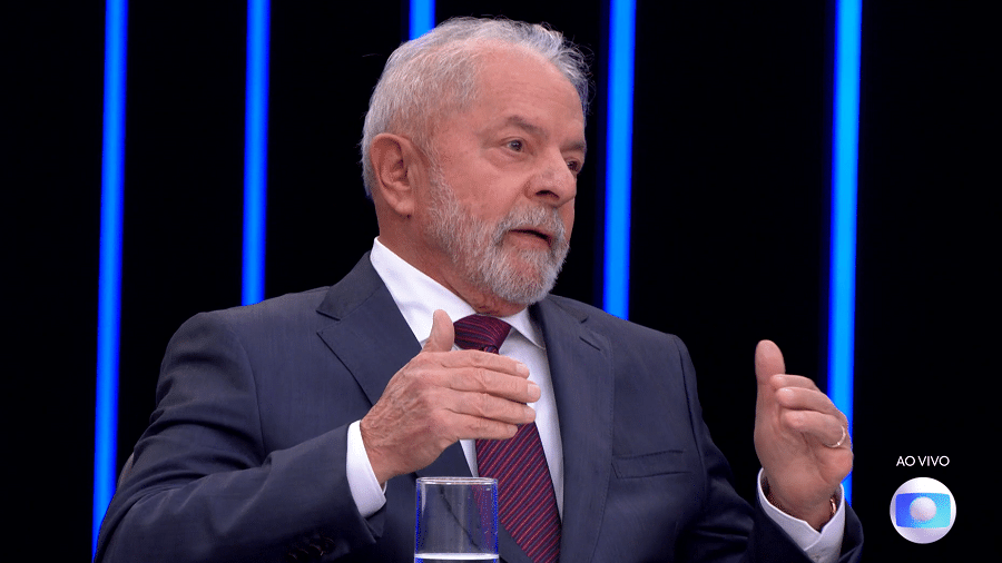 Jornal Nacional: Lula é o terceiro candidato à Presidência da República sabatinado pelo jornalístico - Reprodução/TV Globo